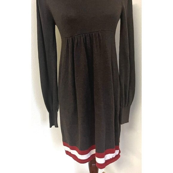 BCBG Paris Long Sleeve Sweater Dress Size Small - Picture 4 of 11